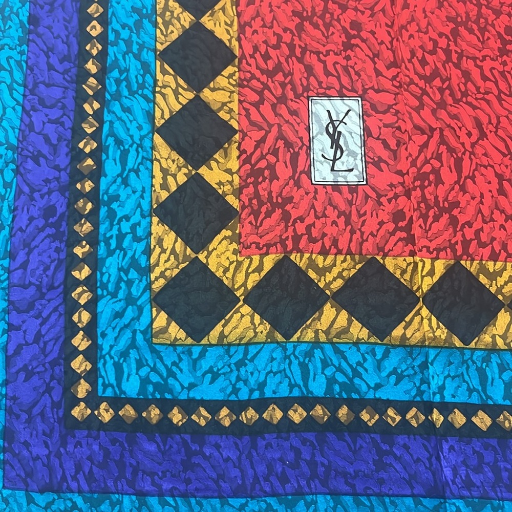 Vintage YSL scarf